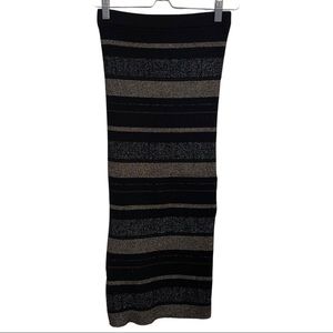 House of Harlow Ribbed Knit Sweater Midi Skirt Bodycon BRAND NEW Chunky knit